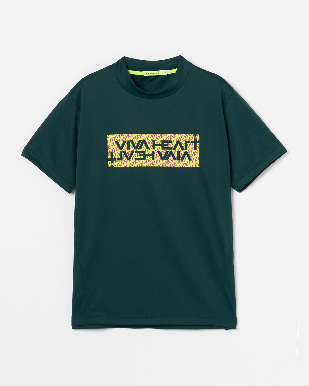 VIVA HEART（ビバハート）ボックスグラフィックモック半袖Tシャツ