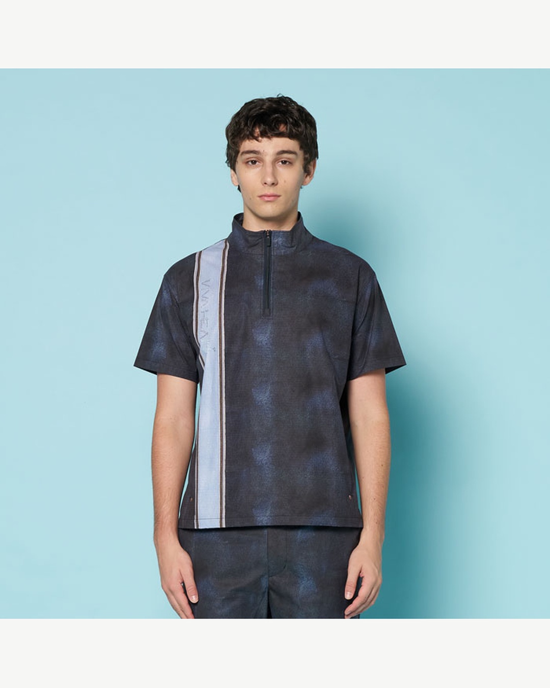 VIVA HEART（ビバハート）ハーフジップデニムデザインスニード