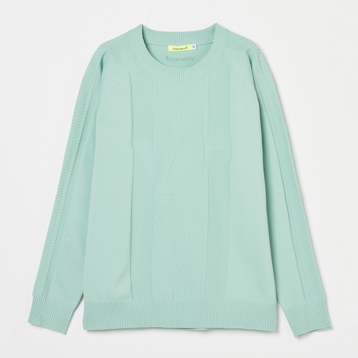 VIVA HEART（ビバハート）ワンカラーニットプルオーバー