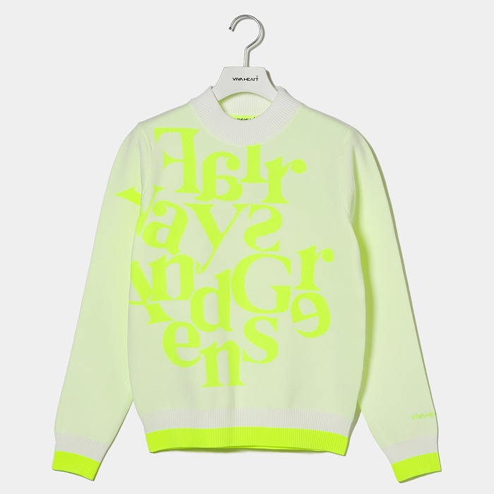 VIVA HEART（ビバハート）タイポグラフィジャカードニット