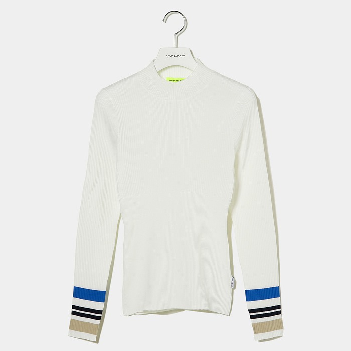 VIVA HEART（ビバハート）FIT TECH ハイネックリブニット