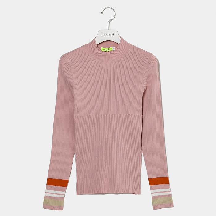 VIVA HEART（ビバハート）FIT TECH ハイネックリブニット