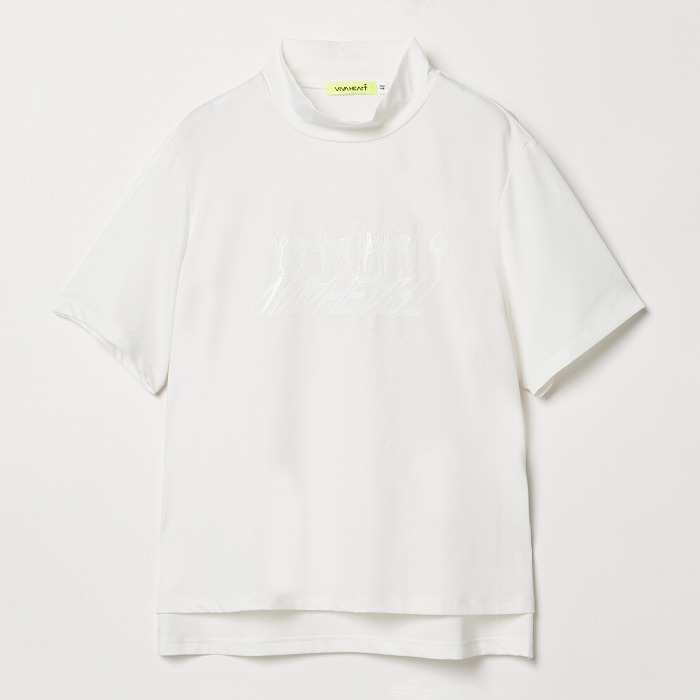 VIVA HEART（ビバハート）“SAPEUR” 高機能ベア天半袖モックネックシャツ