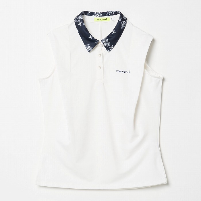 VIVA HEART（ビバハート）ボタニカル高機能ベア天 ノースリーブシャツ