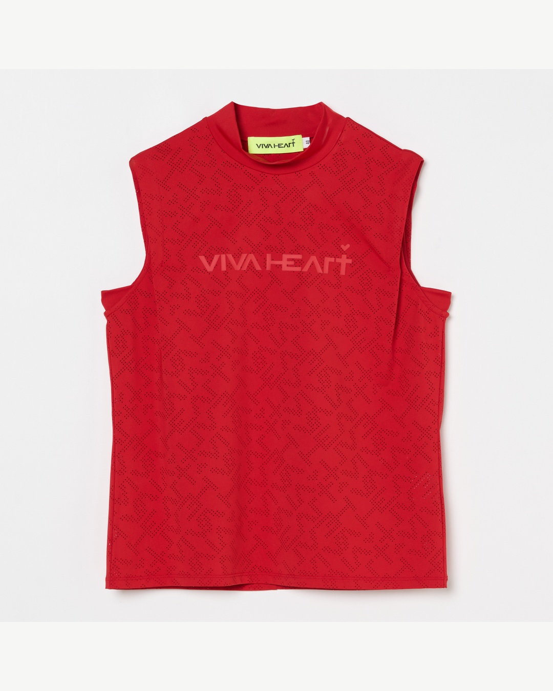 VIVA HEART（ビバハート）高機能メッシュノースリーブモックプルオーバー