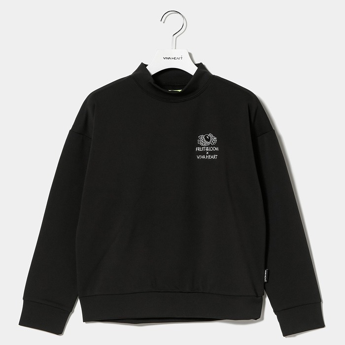 VIVA HEART（ビバハート）FRUIT OF THE LOOMコラボ メカニカルストレッチジャージパーカー