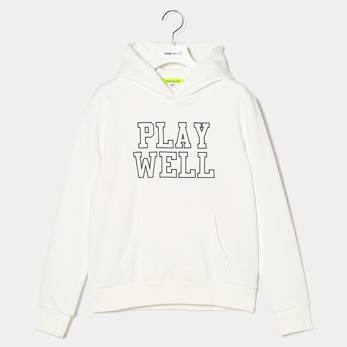 VIVA HEART（ビバハート）裏起毛3Dロゴパーカー