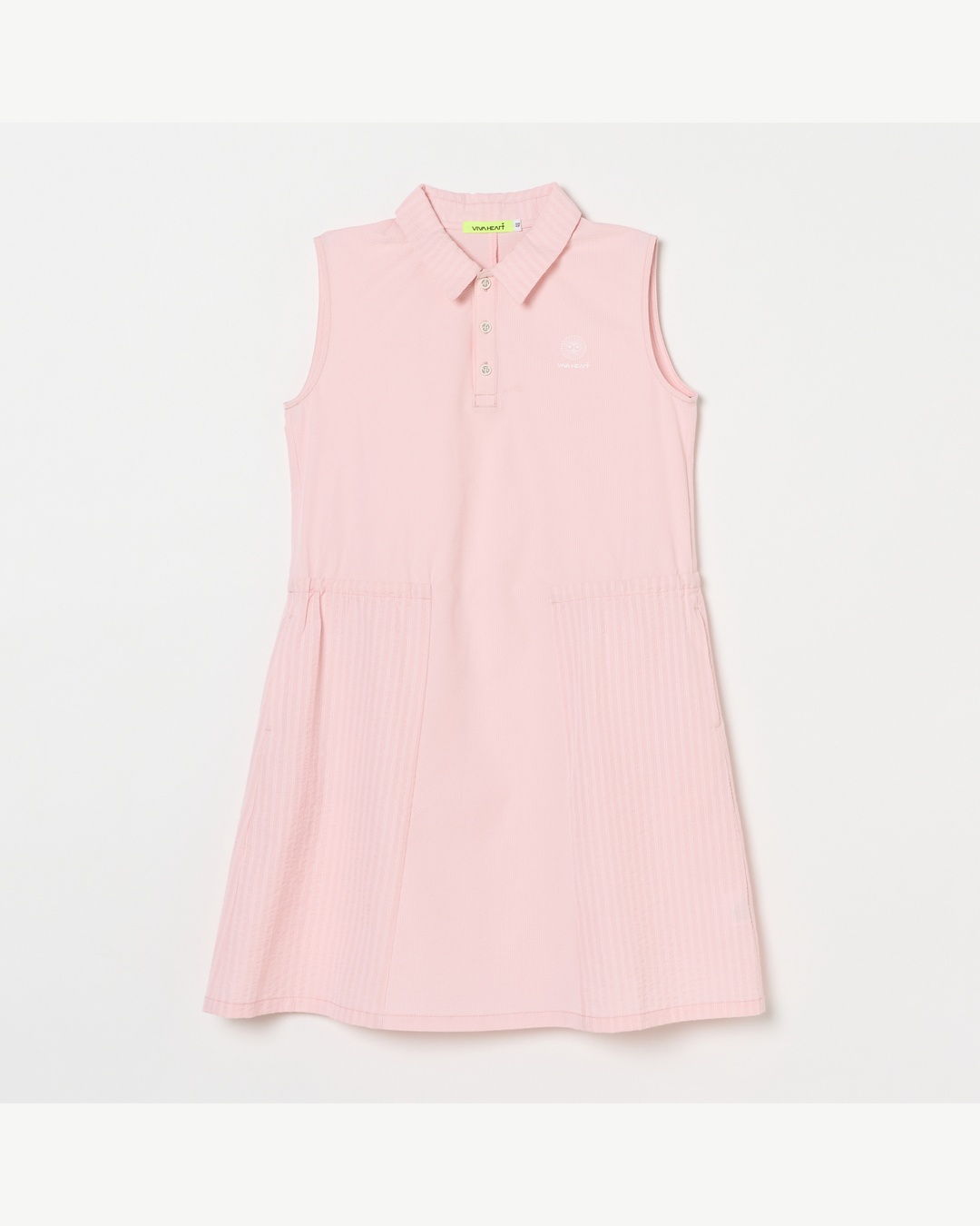 VIVA HEART（ビバハート）シアサッカー ドロスト ワンピース