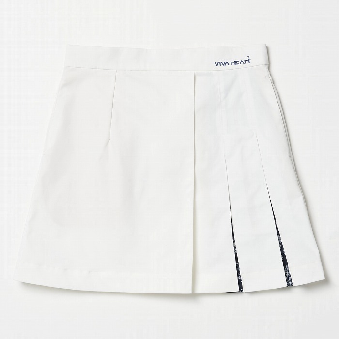 VIVA HEART（ビバハート）ボタニカルアシメプリーツツイルスカート