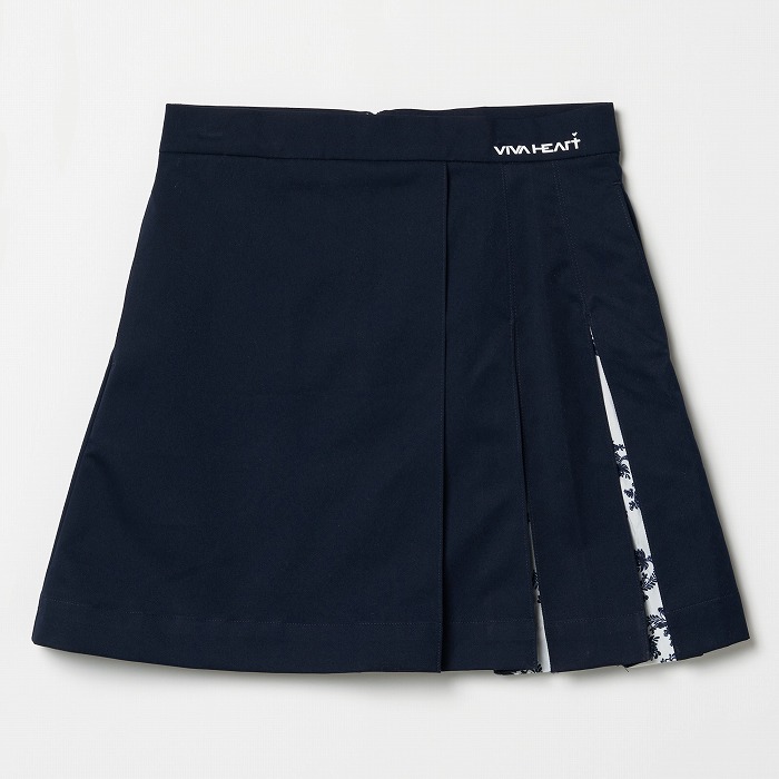 VIVA HEART（ビバハート）ボタニカルアシメプリーツツイルスカート