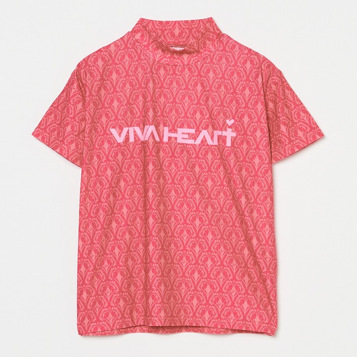 VIVA HEART（ビバハート）ムシムハートベア天半袖モックネック