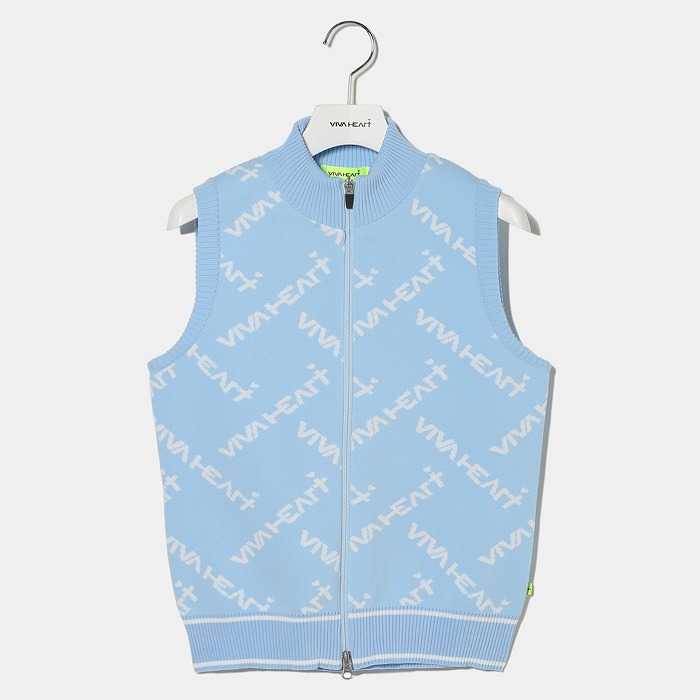 VIVAHEART（ビバハート）撥水ジップニットベスト