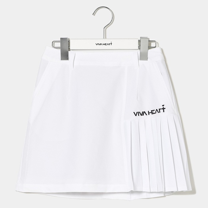 VIVA HEART（ビバハート）撥水サイドプリーツスカート