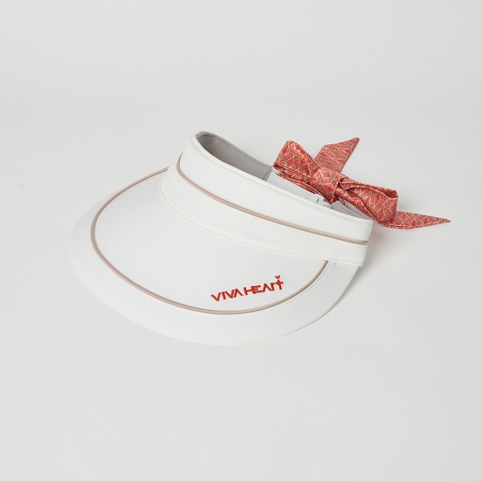VIVA HEART（ビバハート）柄リボンサンバイザー