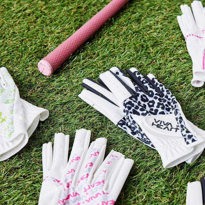 VIVA HEART（ビバハート）両手プリントGolfグローブ