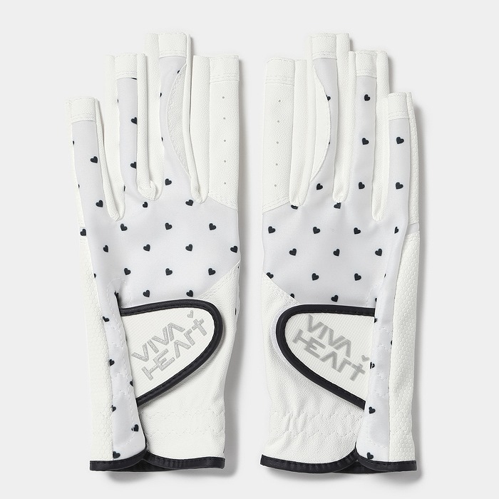 VIVA HEART（ビバハート）両手 プリントgolfグローブ