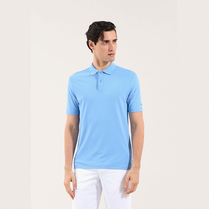 CHERVO（シェルボ）リブ襟半袖ポロシャツ