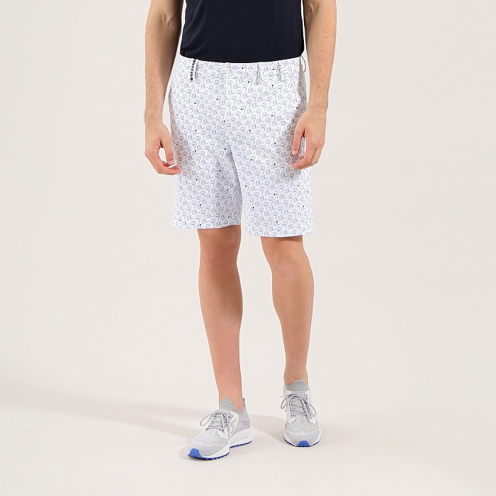 CHERVO（シェルボ）メンズ プリントハーフパンツ