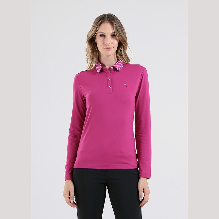 CHERVO（シェルボ）裏起毛長袖ポロ