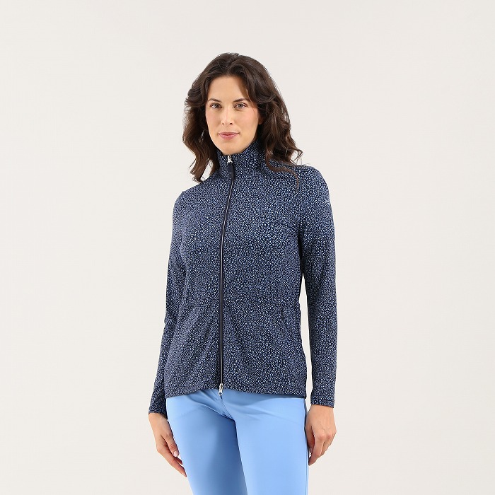 CHERVO（シェルボ）プリント薄手ブルゾン