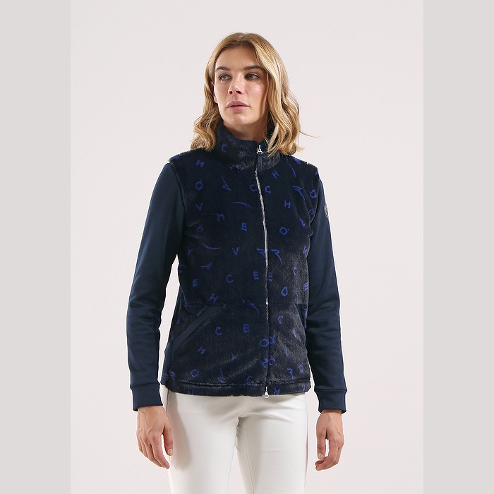 CHERVO（シェルボ）異素材ボアブルゾン