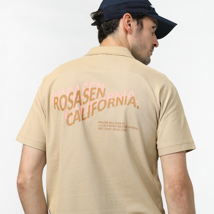 Rosasen（ロサーセン）T/Cカノコ半袖シャツ