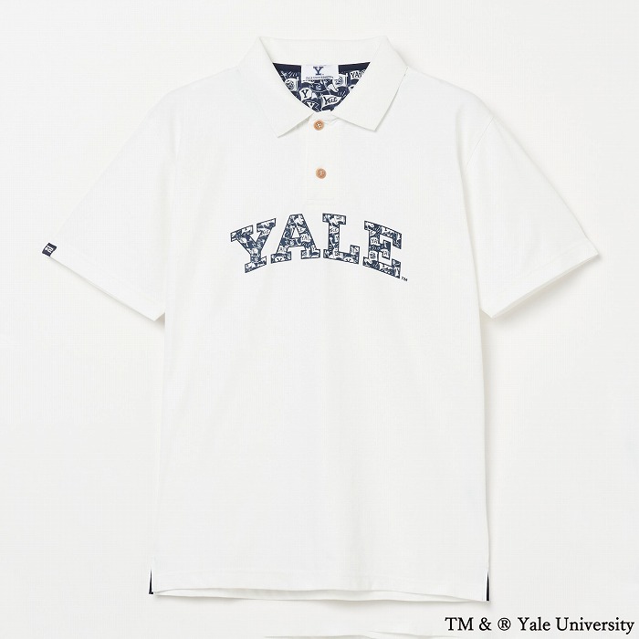 Rosasen（ロサーセン）ソロナ天竺半袖ポロ 【YALE University 別注】