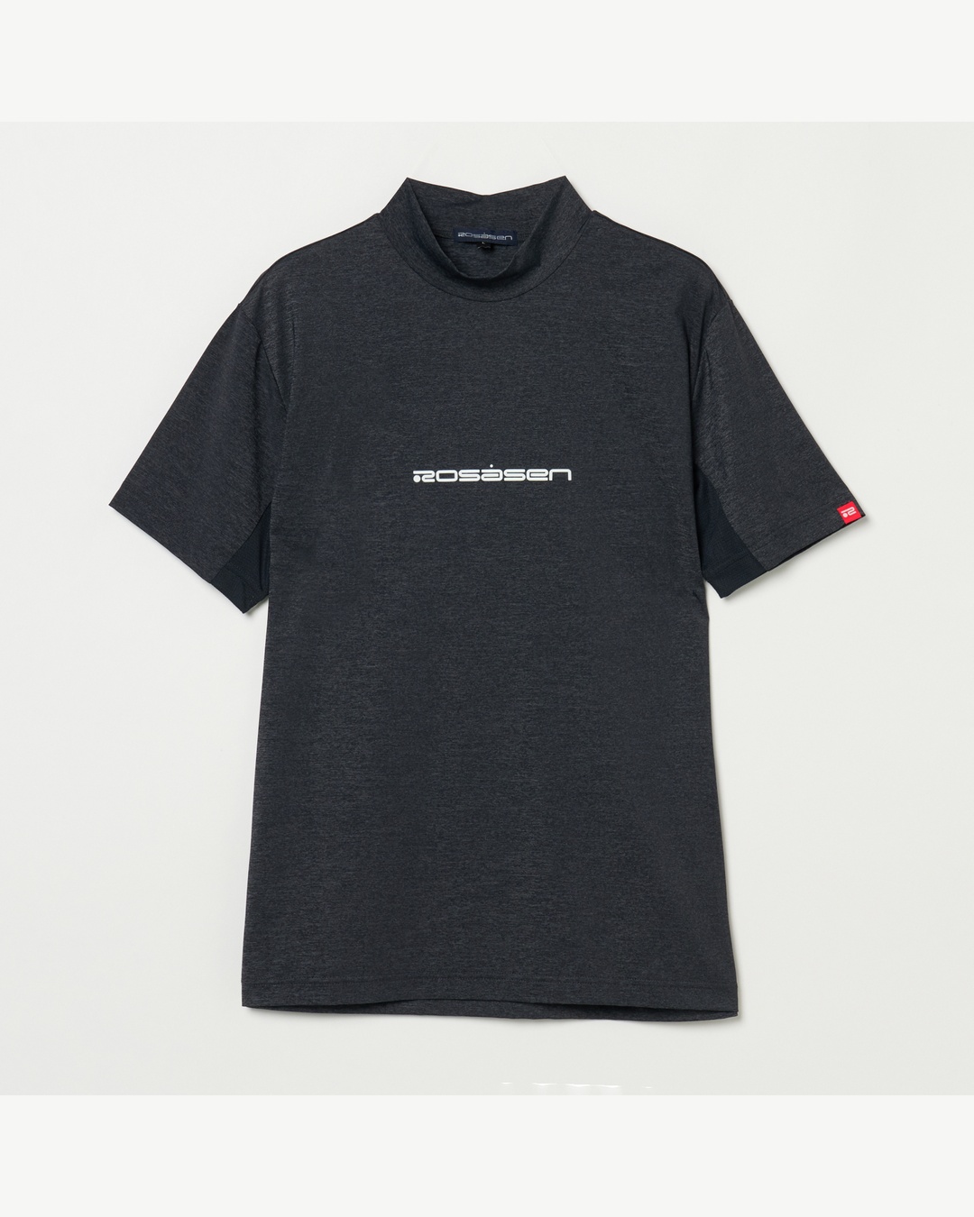 Rosasen（ロサーセン）クールベア天 半袖モックネックシャツ