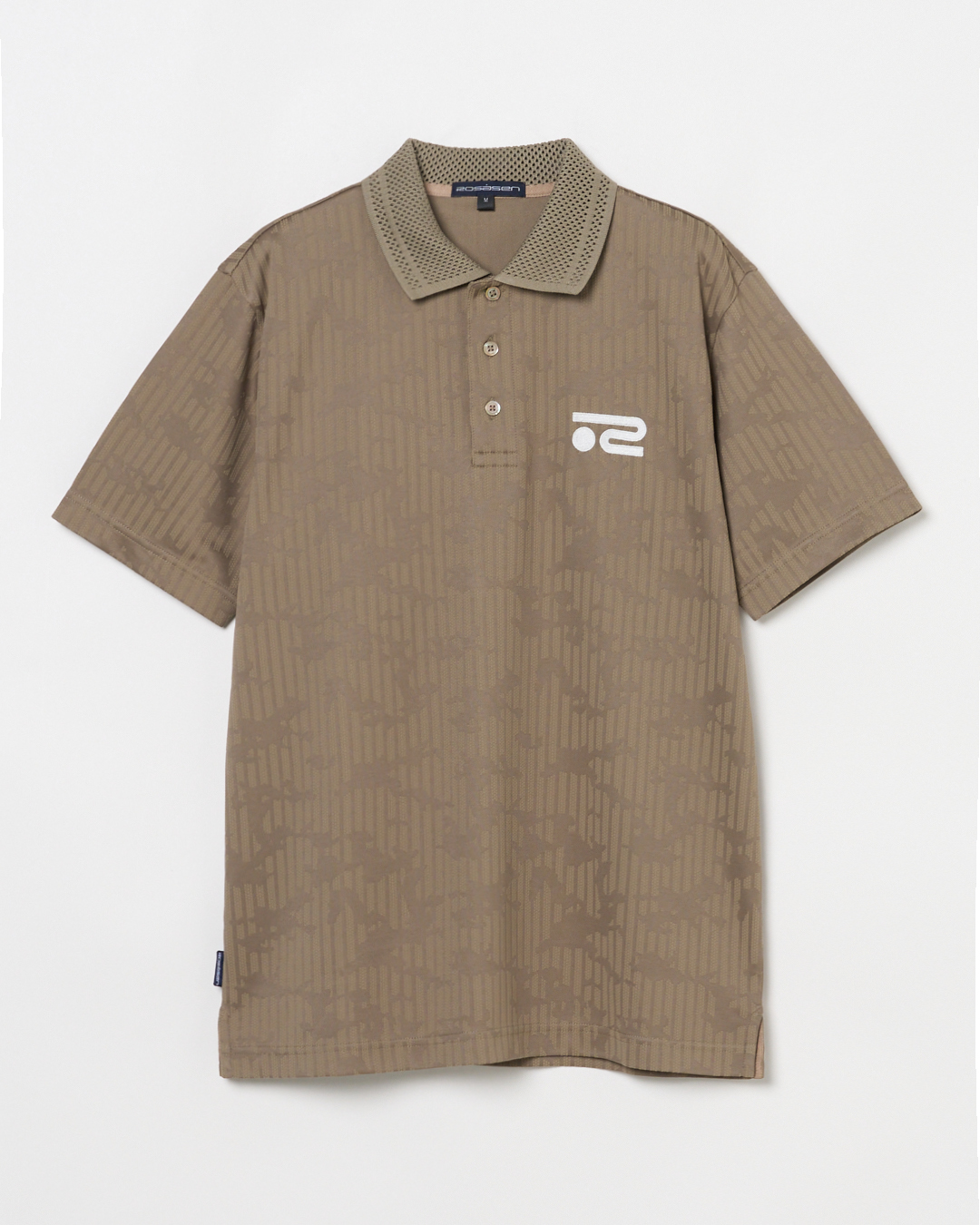 Rosasen（ロサーセン）冷感ジャガード半袖ポロシャツ
