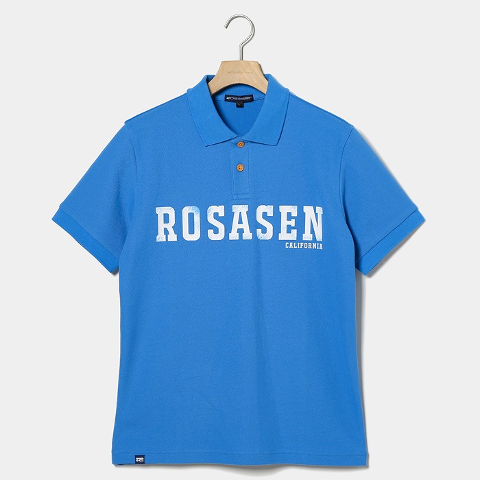 Rosasen（ロサーセン）メンズ カノコセオアルファ半袖ポロ