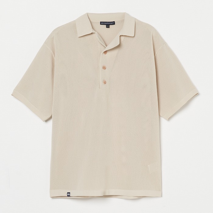 Rosasen（ロサーセン）メッシュニット半袖ポロ