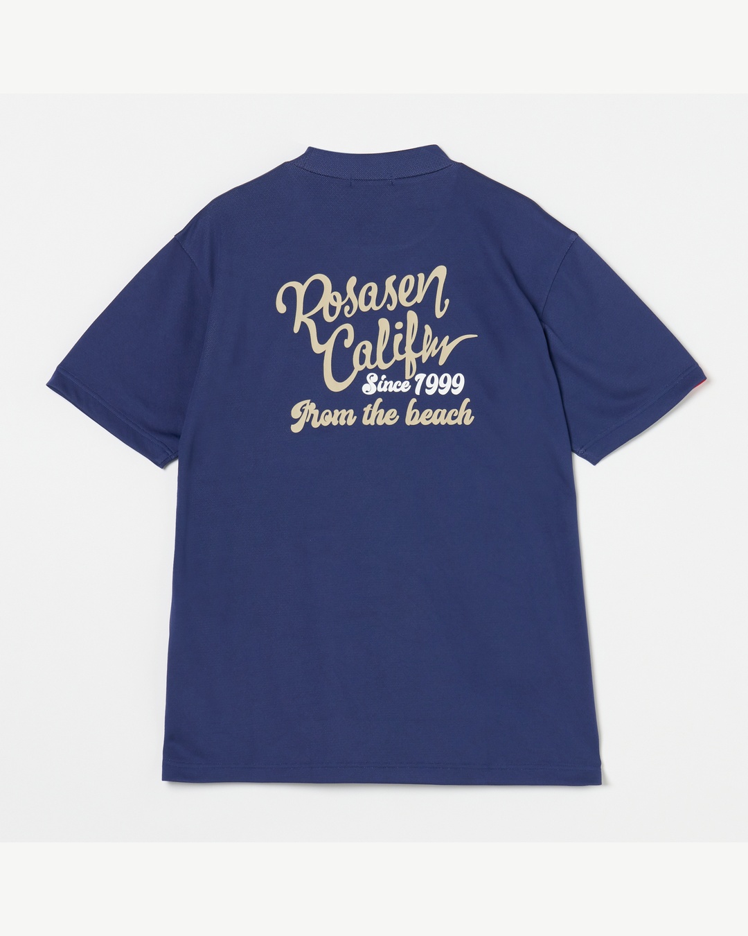 Rosasen（ロサーセン）肌さら冷感プリント半袖モックネックシャツ