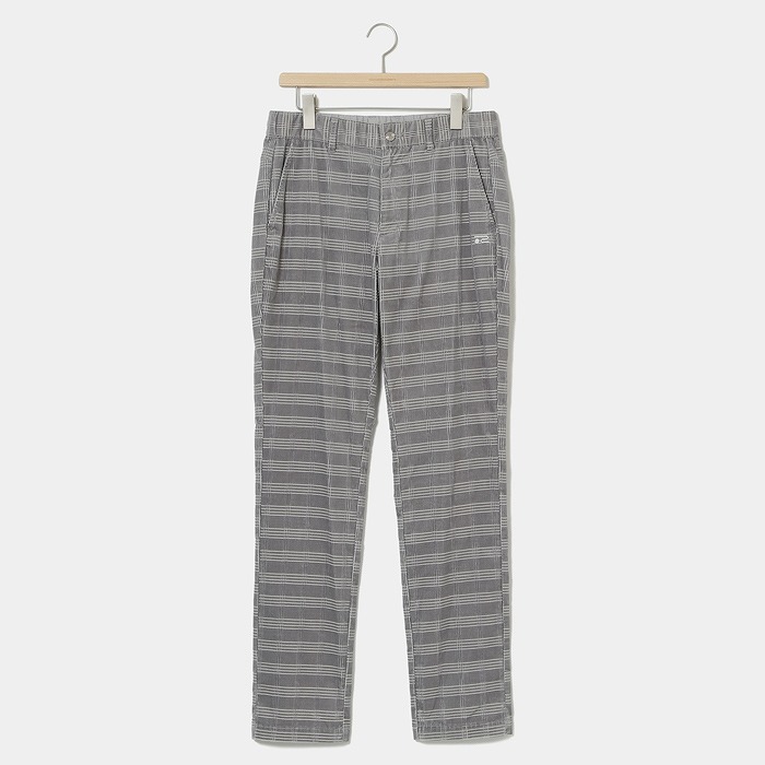 Rosasen（ロサーセン）シャンブレーコーデュロイチェックパンツ
