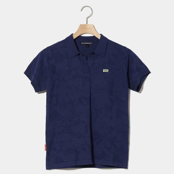 Rosasen（ロサーセン）カモフラジャカード半袖ニットポロ