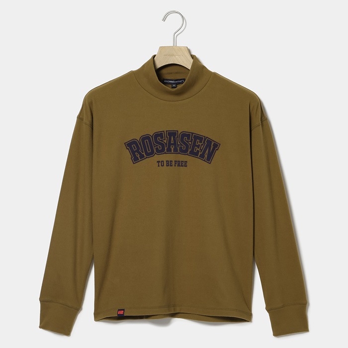 Rosasen（ロサーセン）マイクロフリース長袖モックネック