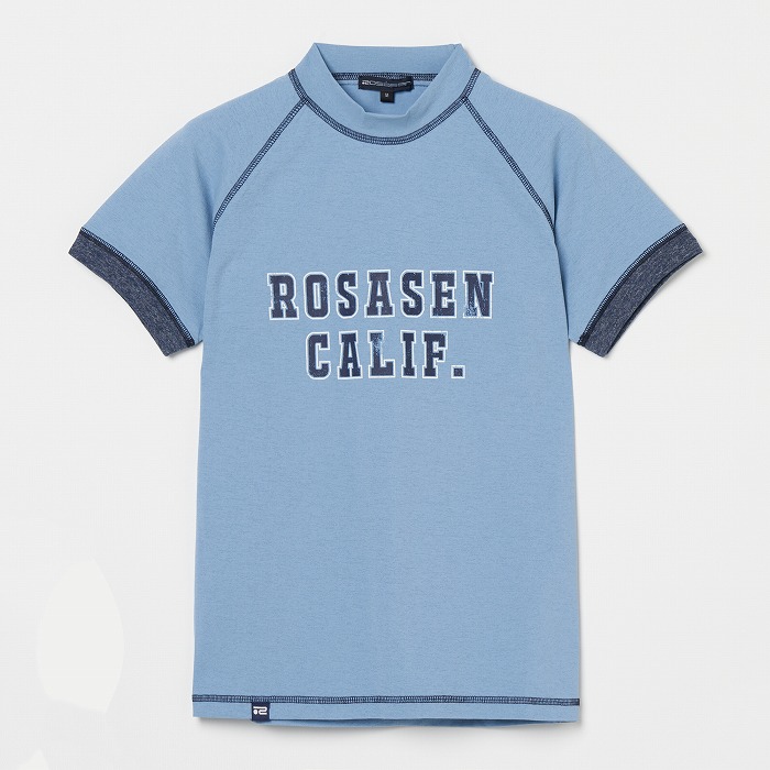 Rosasen（ロサーセン）ソロナ天竺半袖モックネック