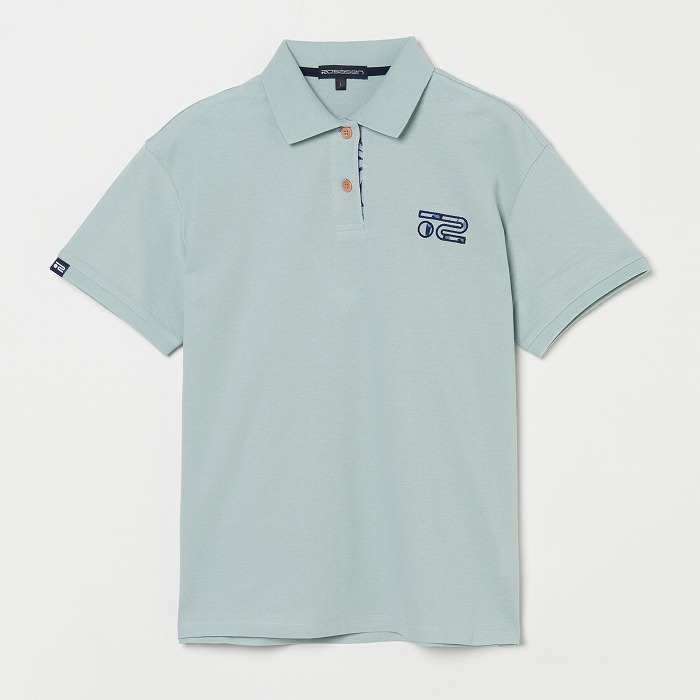 Rosasen（ロサーセン）冷感コットン半袖ポロ