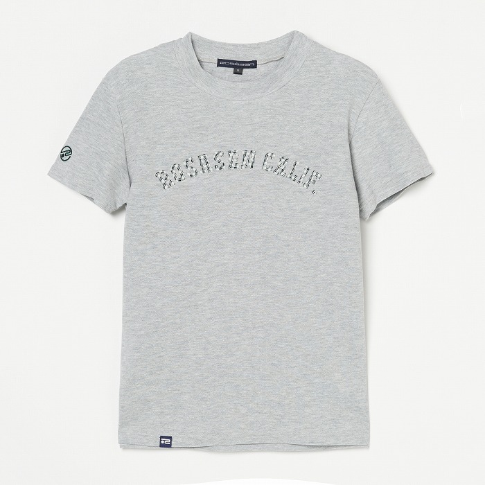 Rosasen（ロサーセン）冷感コットン半袖モックネック