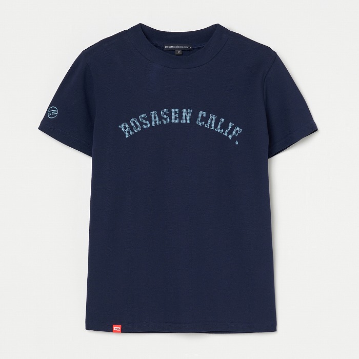 Rosasen（ロサーセン）冷感コットン半袖モックネック