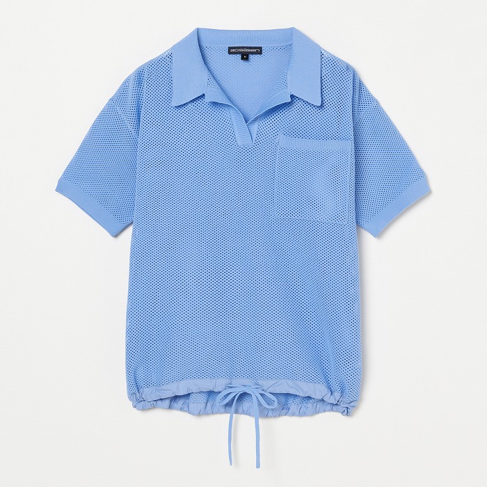 【レジーナ コラボ商品】Rosasen（ロサーセン）メッシュ半袖ポロ