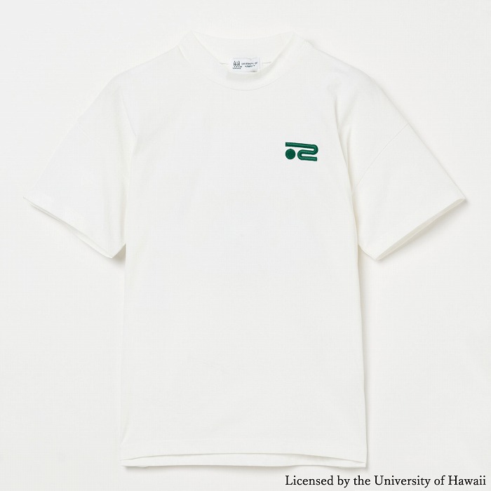 Rosasen（ロサーセン）ソロナ半袖モックネック 【University of Hawaii 別注】