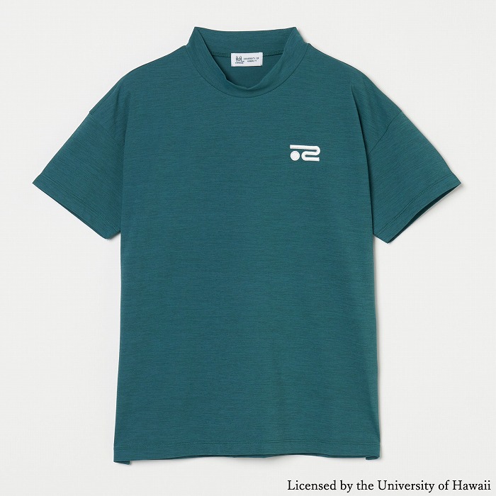 Rosasen（ロサーセン）ソロナ半袖モックネック 【University of Hawaii 別注】