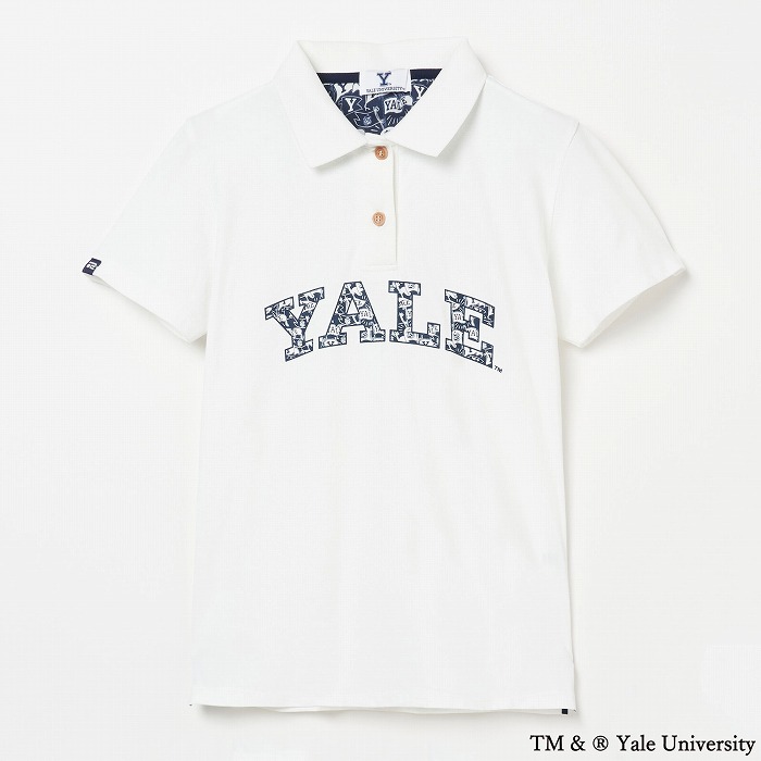Rosasen（ロサーセン）ソロナ天竺半袖ポロ【YALE University別注】