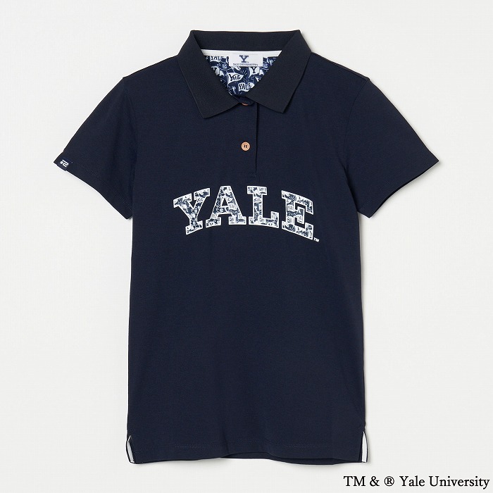 Rosasen（ロサーセン）ソロナ天竺半袖ポロ【YALE University別注】