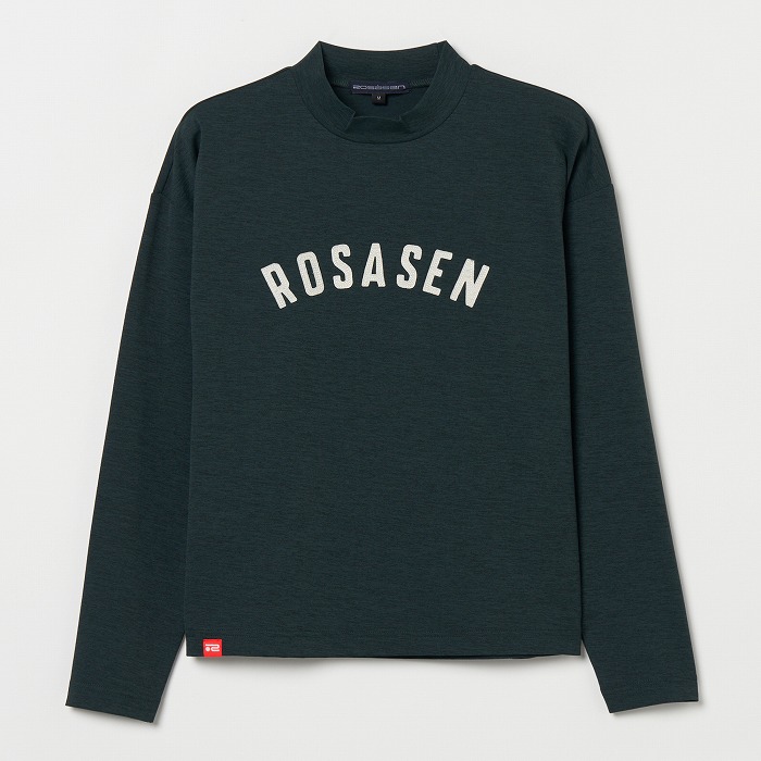 Rosasen（ロサーセン）ソロナ 天竺 長袖モックネック