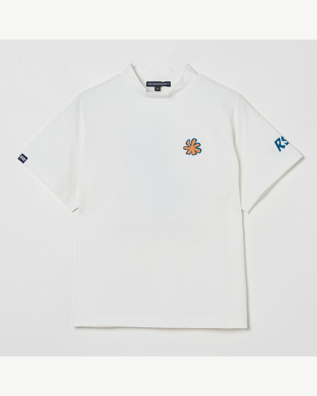 Rosasen（ロサーセン）ソロナ キャラクター 半袖モックネックシャツ