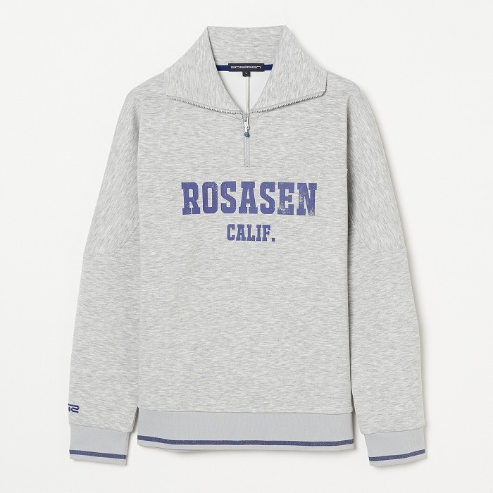 Rosasen（ロサーセン）ダンボールニットハーフジッププルオーバー