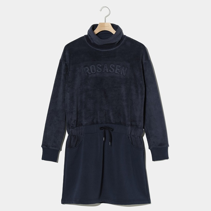 Rosasen（ロサーセン）ストレッチ裏ボアワンピース