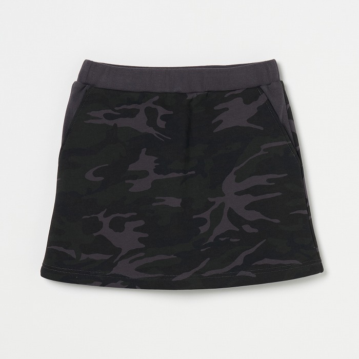 Rosasen（ロサーセン）裏起毛 迷彩柄スカート