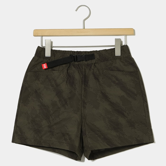 Rosasen（ロサーセン）ストレッチリップドット迷彩柄中綿ショートパンツ